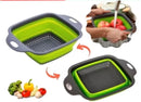 Escorredor Retrátil de Silicone | Para Frutas, Verduras e Massas