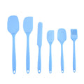 Kit Utensílios de Silicone 6 Peças | Espátulas e Pincel Culinário