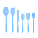 Kit Utensílios de Silicone 6 Peças | Espátulas e Pincel Culinário