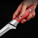Kit Facas Profissionais em Aço Inox Forjado para Cozinha e Churrasco