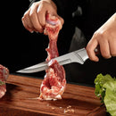 Kit Facas Profissionais em Aço Inox Forjado para Cozinha e Churrasco