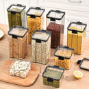 Potes Herméticos Organizadores para Cozinha | Kit com Vedação