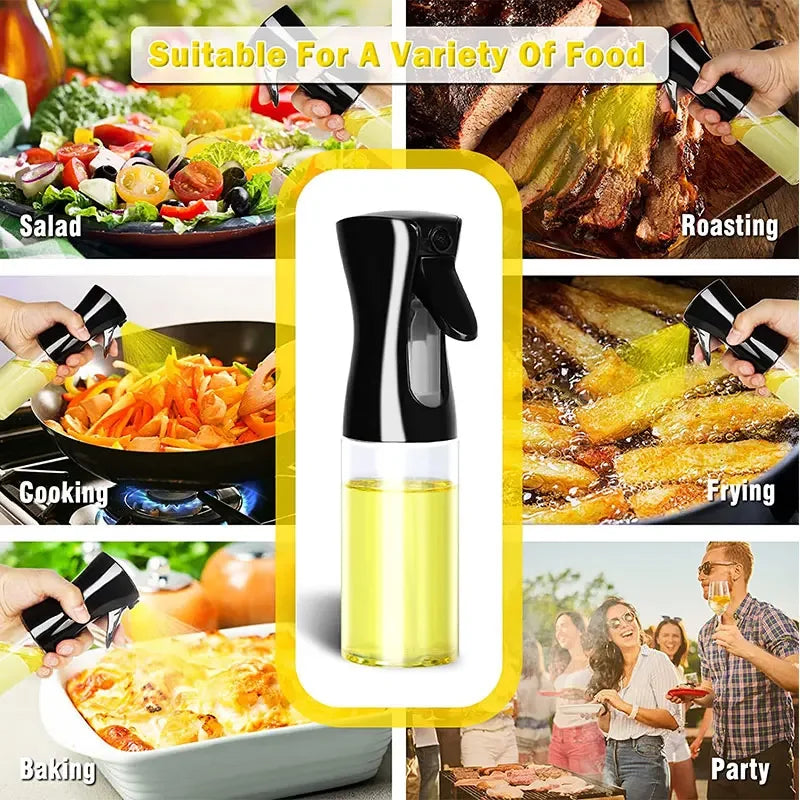 Borrifador de Óleo para Cozinha | Spray para Azeite e Vinagre