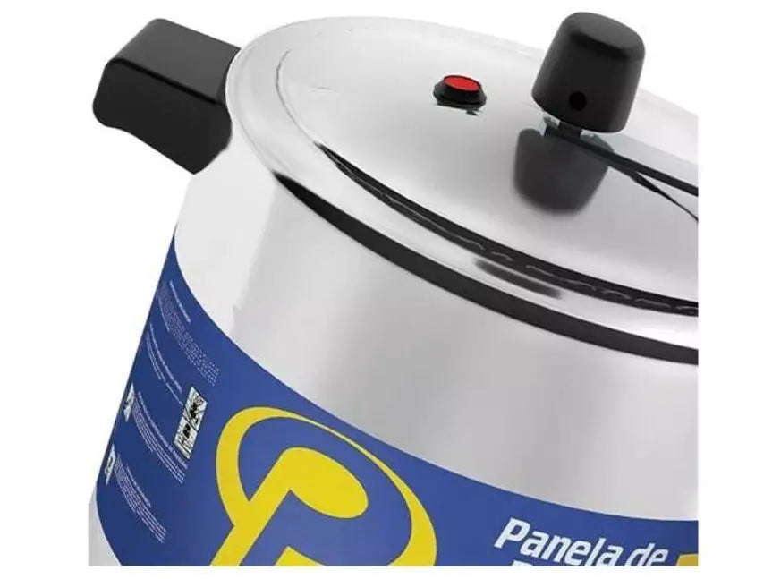 Panela de Pressão Panelux Classic 7 Litros | Alumínio Polido