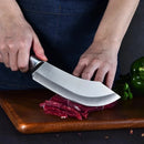 Kit Facas Profissionais em Aço Inox Forjado para Cozinha e Churrasco