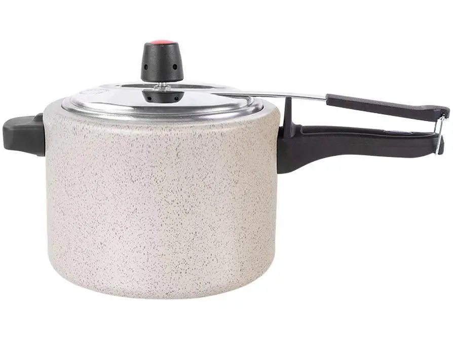 Panela de Pressão Brinox Ceramic Life Vapt 4,5L Vanilla Antiaderente