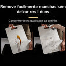 Tábua de Corte em Aço Inoxidável 304 46cm, Antibacteriana, Antimofo, Durável e Higiênica para Cozinha