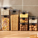 Potes Herméticos Organizadores para Cozinha | Kit com Vedação