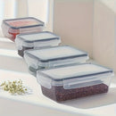Kit 8 Potes Herméticos BPA Free com Tampa de Travamento