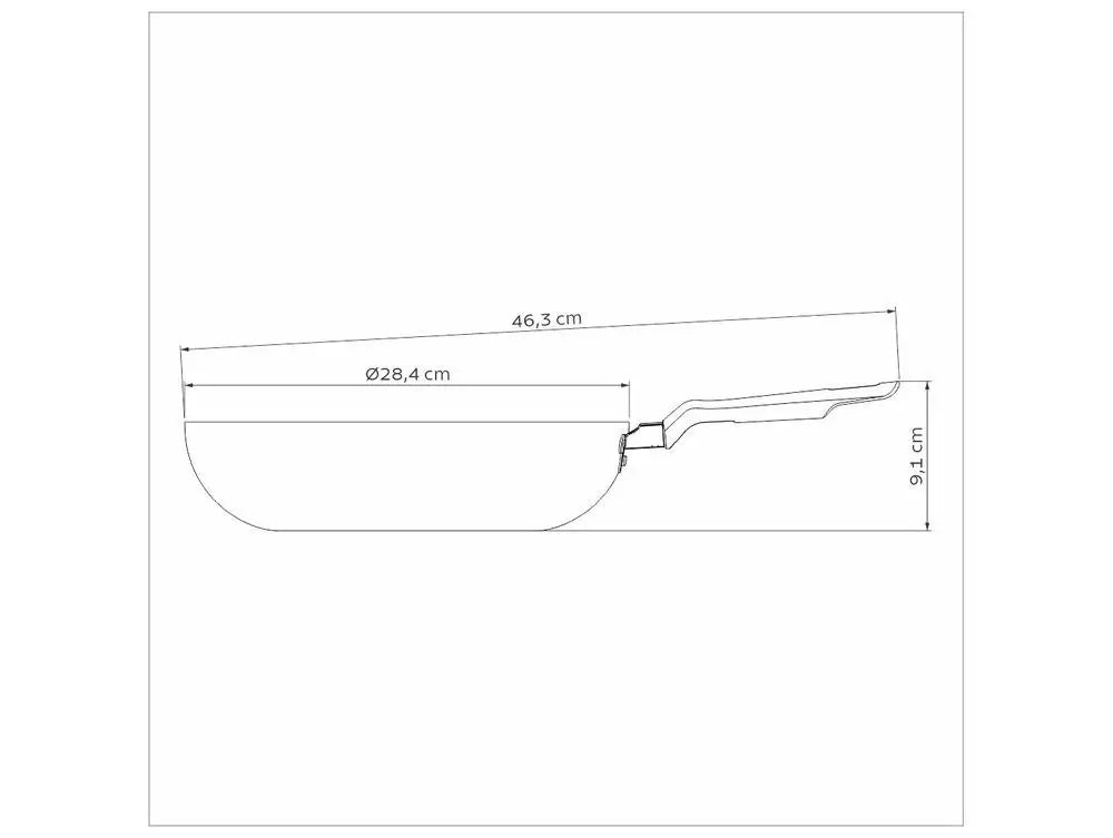 Frigideira Tramontina Loreto 28cm Antiaderente Starflon Max Grafite