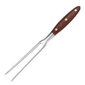 Garfo Trinchante Inox com Cabo de Madeira para Churrasco e Carnes