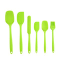 Kit Utensílios de Silicone 6 Peças | Espátulas e Pincel Culinário