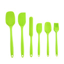 Kit Utensílios de Silicone 6 Peças | Espátulas e Pincel Culinário